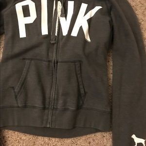 Pink hoodie